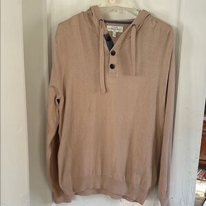 Hawker Rye Tan Hoodie Sweater